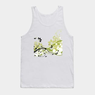 Abstract Floral Design 5 Tank Top